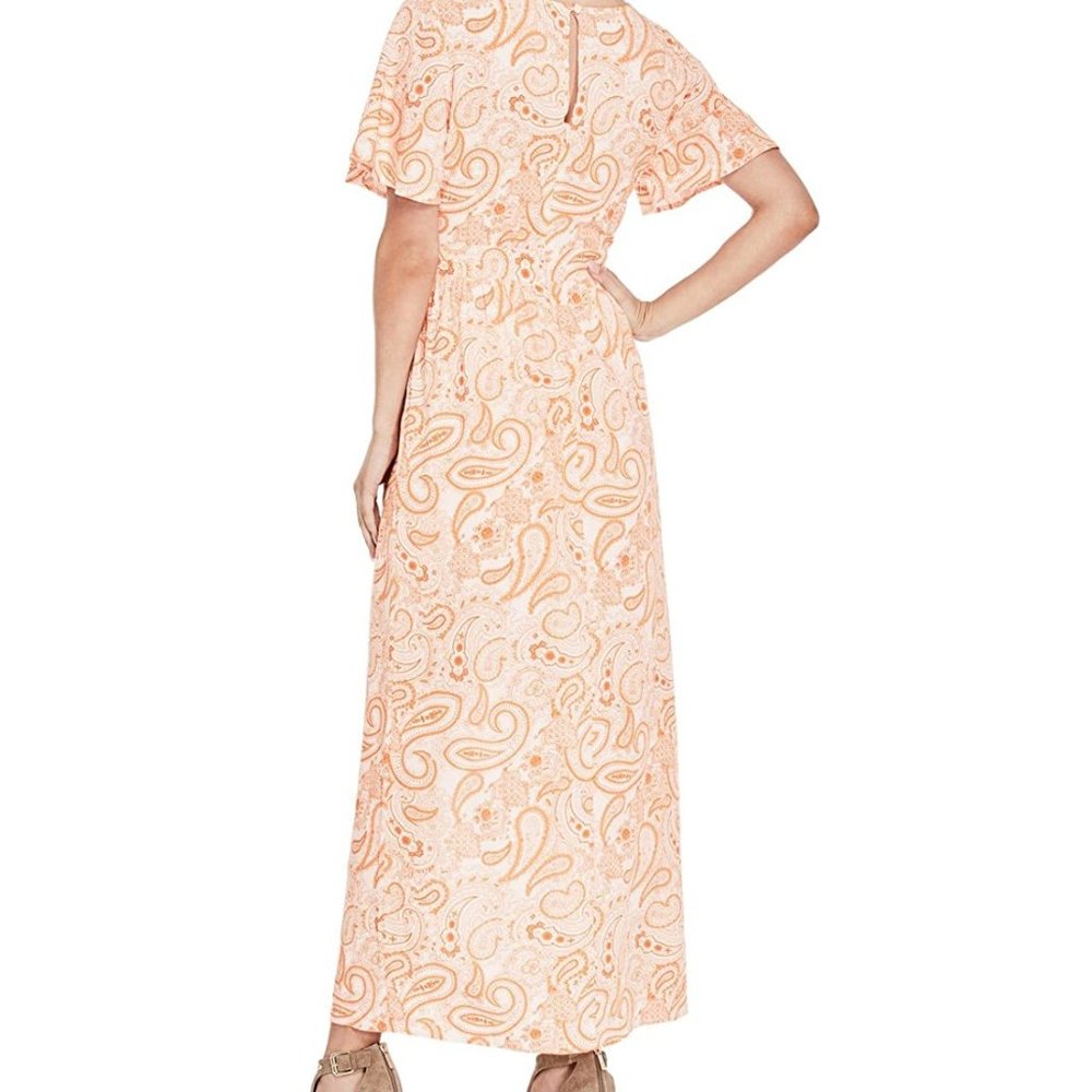 GUESS Women's Hope Paisley Maxi Romper - Picture 5 of 7